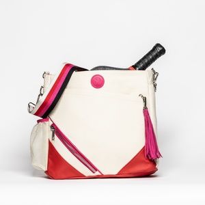 NWT GEORGIE AND LOU PICKLEBALL BAG.  FORBES-“The Louis Vuitton of PB bags”